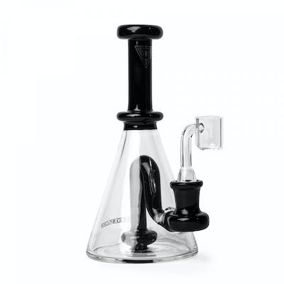 Red Eye Glass | 7" Creeper (Black) | Concentrate Rig