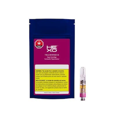 Hexo - Trainwreck - 1g Vape Cartridge - Hexo - Trainwreck - 1g Vape Cartridge