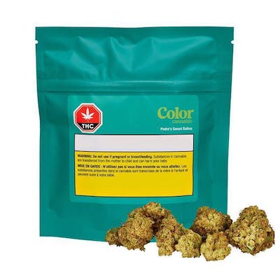 Color cannabis - Pedro's Sweet Sativa - 3.5 g - Pedro's Sweet Sativa 3.5 g Dried Flower