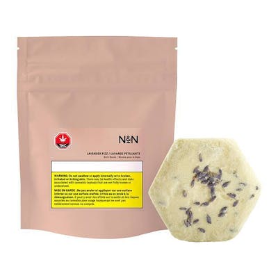 Noon & Night - Lavender CBD Bath Bomb - Lavender CBD Bath Bomb