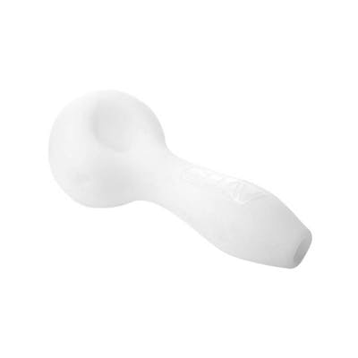 Handpipe - Grav - Sandblasted/Frosted Spoon - White