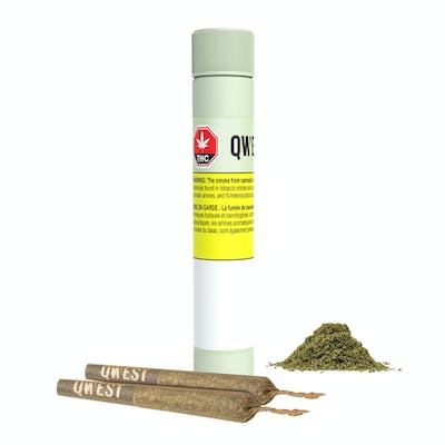 Qwest - Banana OG - 2 x 0.5g Pre Rolls - Qwest - Banana OG - 2 x 0.5g Pre Rolls