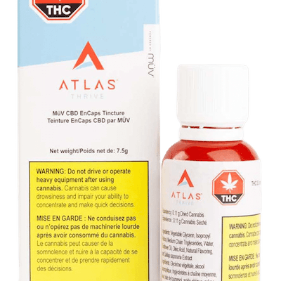 Atlas Thrive - MUV 1:1 THC:CBD EnCaps Tincture Blend - 7.5g