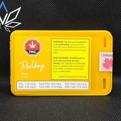 Poolboy King T 5 x 0.35g Pre-Rolls