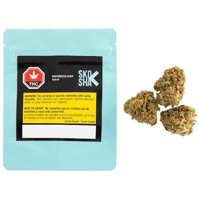 Skosha - Dartmouth Kush - 3.5g Flower - Skosha - Dartmouth Kush - 3.5g Flower