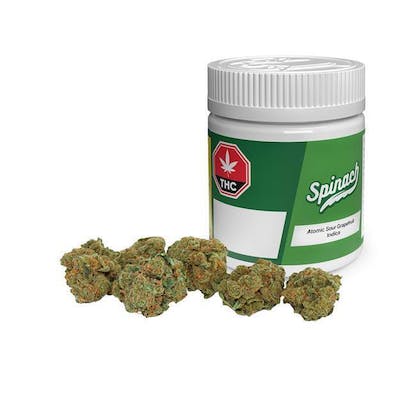 Spinach - Atomic Sour Grapefruit - 3.5g Flower - Spinach - Atomic Sour Grapefruit - 3.5g Flower