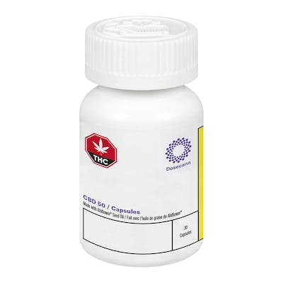 Dosecann | CBD Capsules 30 Pack | 1500mg CBD