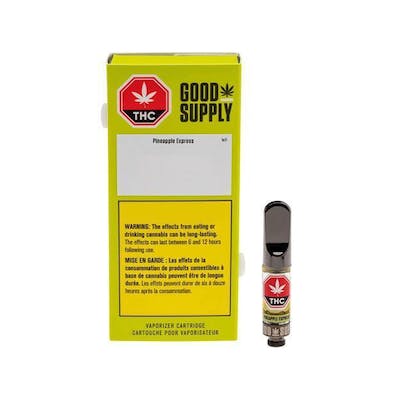 Pineapple Express (Vape Cartridge) by GOOD SUPPLY - (1.0g)