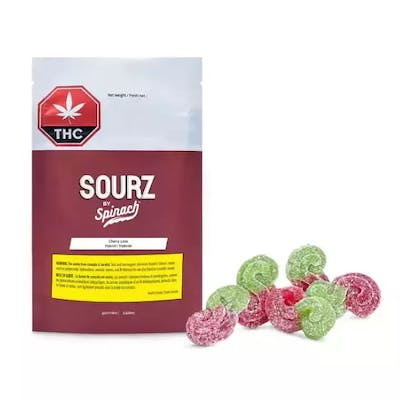 SOURZ by Spinach - Cherry Lime 5x5g