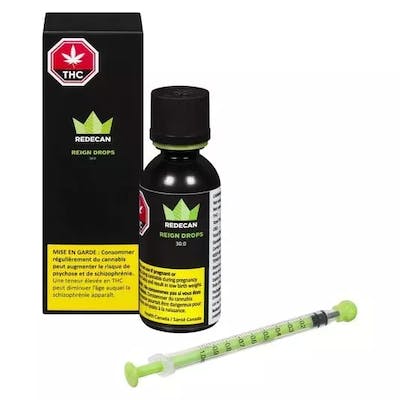 Redecan - Reign Drops 30:0 - Oil - THC Reign Drops 30 mL Oil