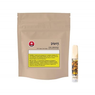 Divvy - Pink Lemonade - 1g Vape Cartridge - Divvy - Pink Lemonade - 1g Vape Cartridge