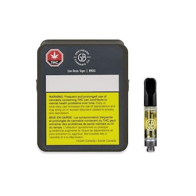 Grey Beard - BMOG Live Resin - 1g Cartridge - Grey Beard - BMOG Live Resin - 1g Cartridge