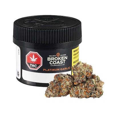 Broken Coast - Platinum Garlic - 3.5g Flower - Broken Coast - Platinum Garlic - 3.5g Flower