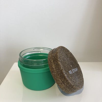 Re:Stash Jar - 4oz Teal/Cork